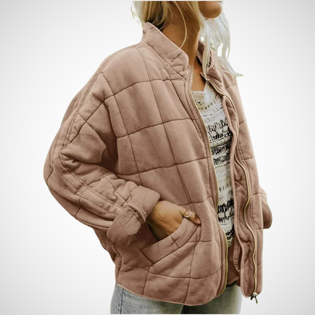 Josiane™ | Vuorattu takki elegantilla oversize-tyylillä